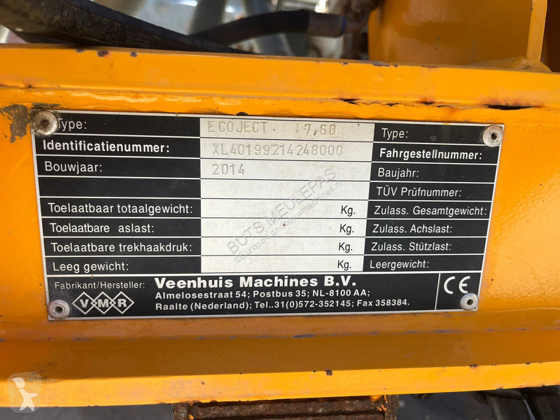 Gödselspridning Veenhuis Ecoject 7,60