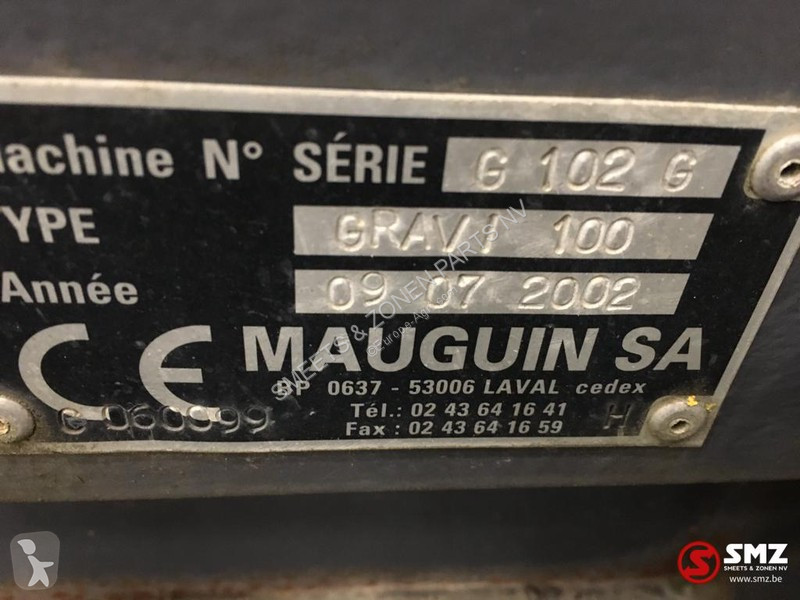 Equipamientos maquinaria OP  Occ Grind spreider