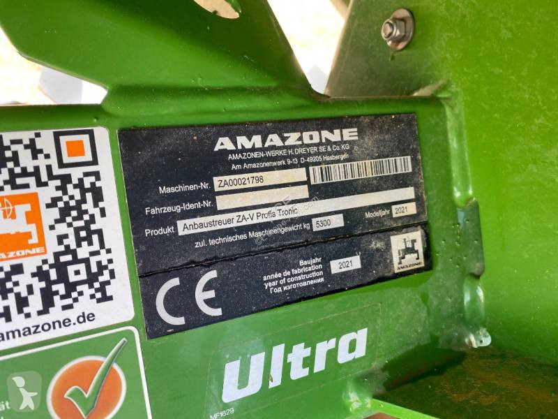 Spredning Amazone ZA-V 4200 ProfisTronic / IsoBus