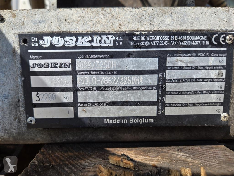 Gödselspridning Joskin Solodisc 6880