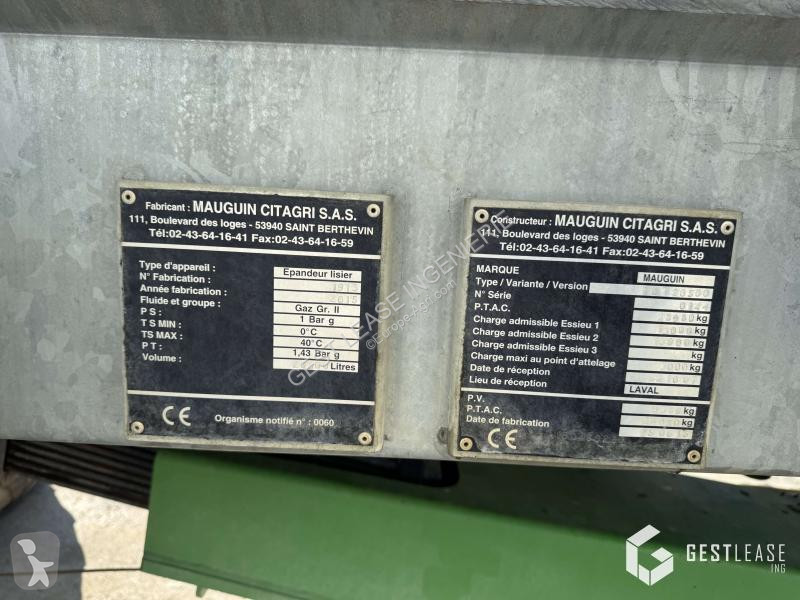 Gödselspridning Mauguin  ELT 20500