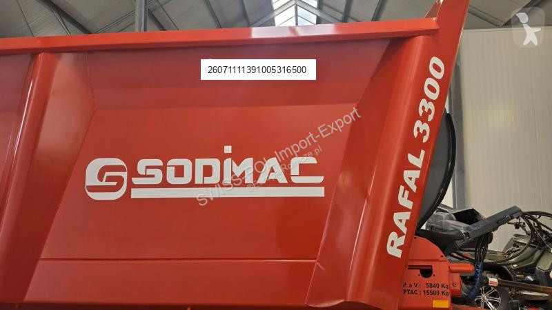 Annaburger Rafal Sodimac 3300 crop dusting
