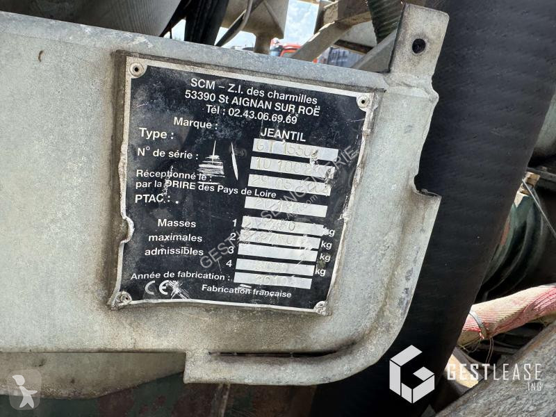 Розкидання /розливання добрив Jeantil  GT15500
