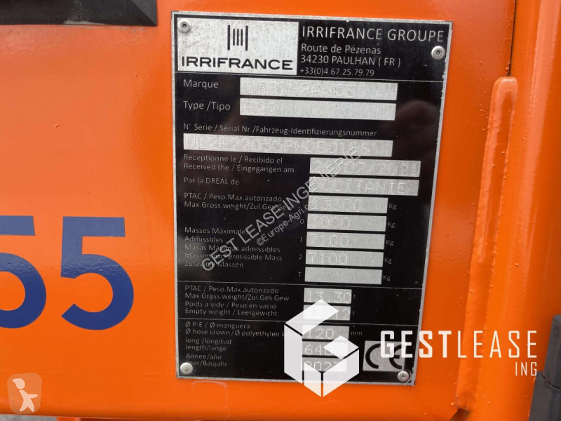 Bevattning Irrifrance 1055 Optima