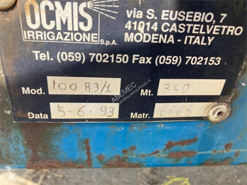 Ocmis regenhaspel irrigation