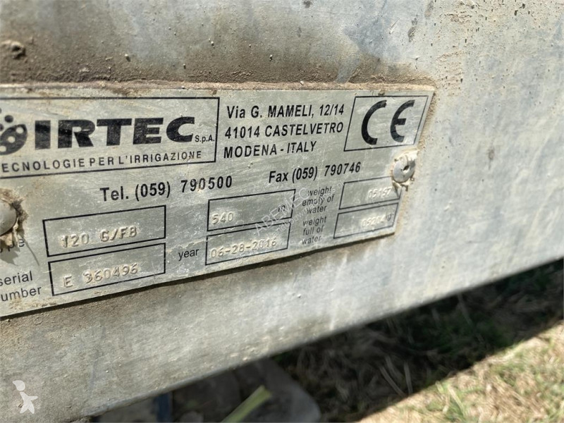 Поливане Irtec F8 120/540