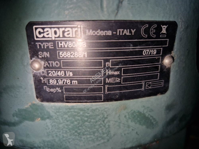 Irrigation  Beregeningspomp HVU 80 1 B