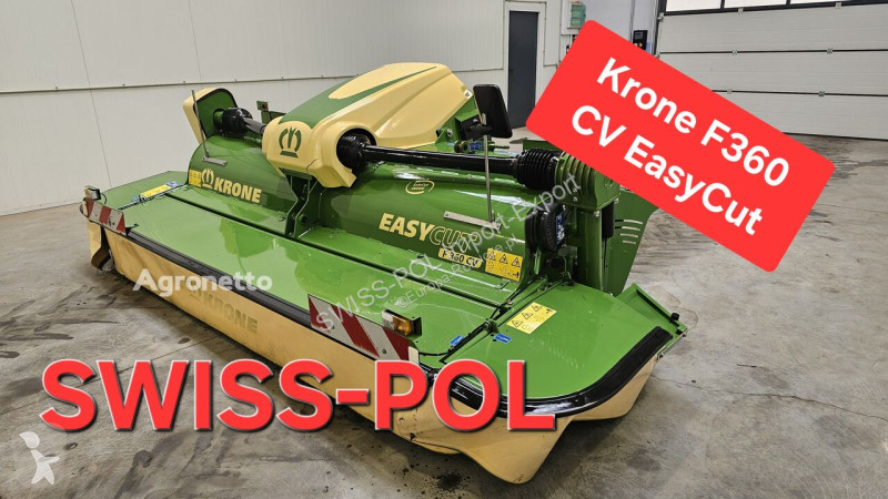 Henificación Krone EasyCut F360 Pottinger...