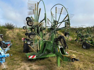 Andaineur double rotor central Krone