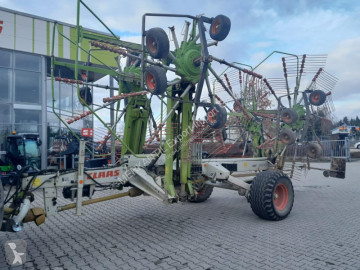 Andaineur double rotor central Claas