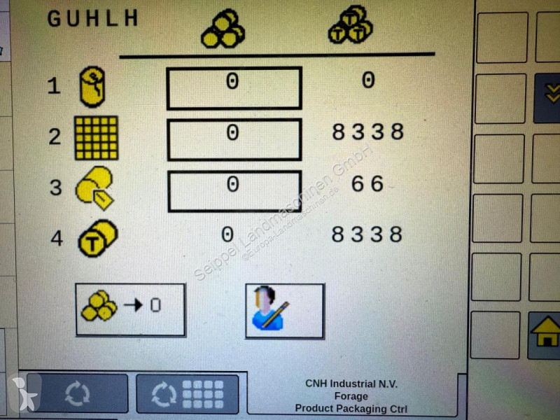 Case  RB 465 VC haymaking