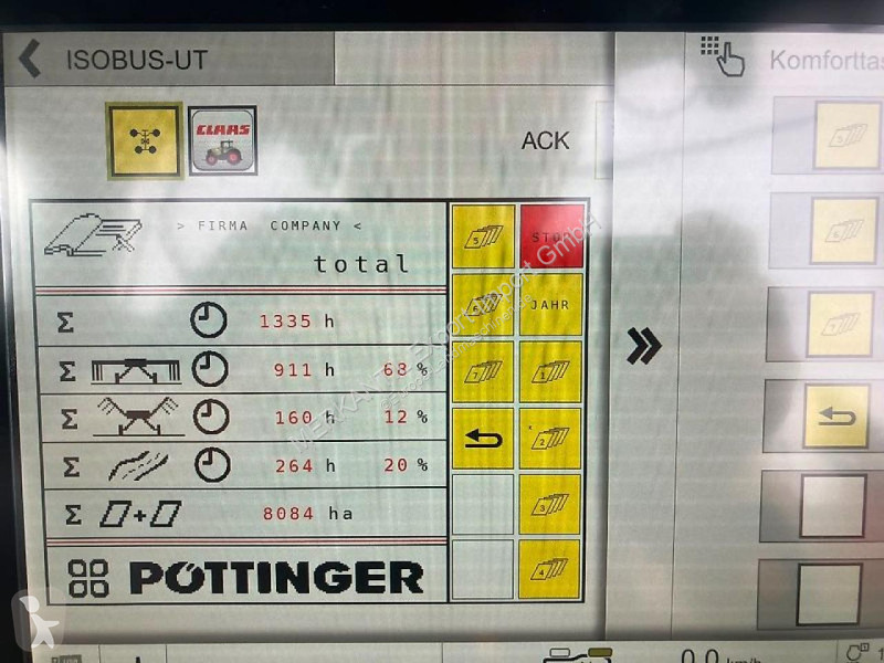 Henificación Pöttinger  Top 1252 C