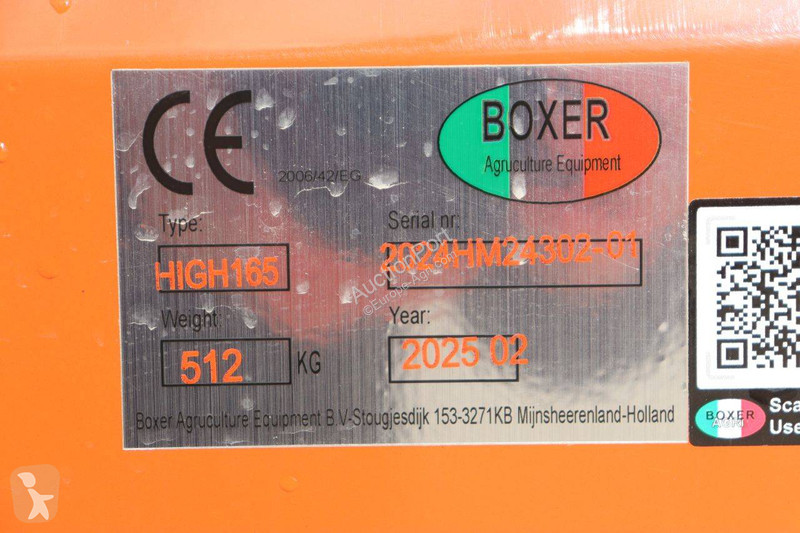 Henificación Boxer HIGH165