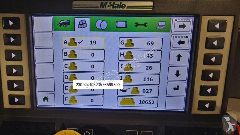 Kosenie lúk a sušenie sena McHale Fusion Vario