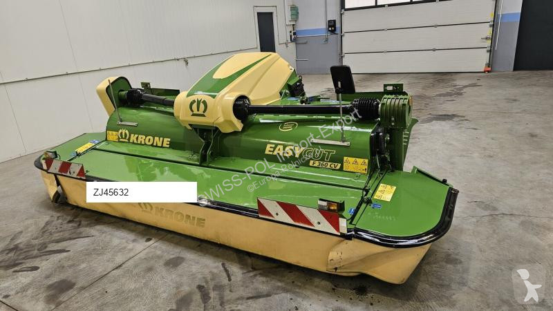 جمع الحشيش Krone EasyCut F360  Pottinger...