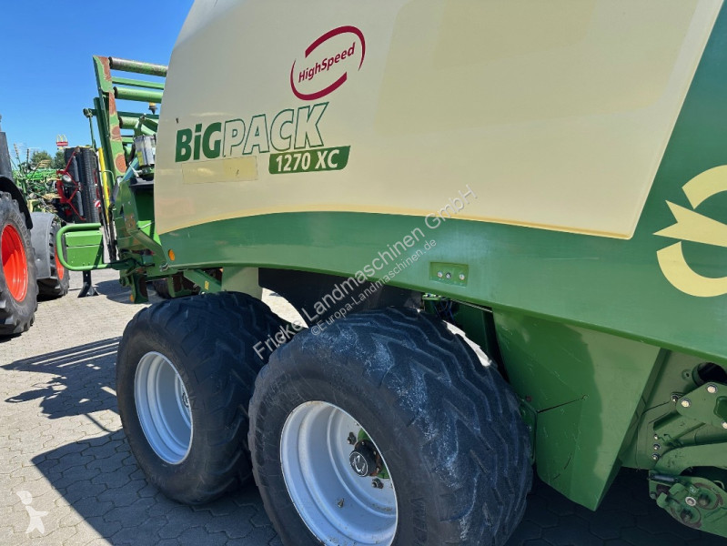 Henificación Krone  Big Pack 1270 XC High Speed