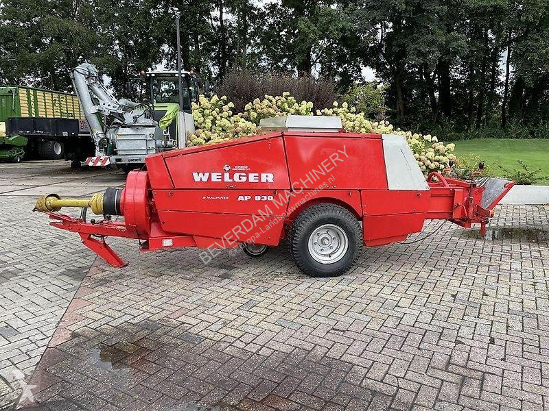 Høfremstilling Welger AP 830