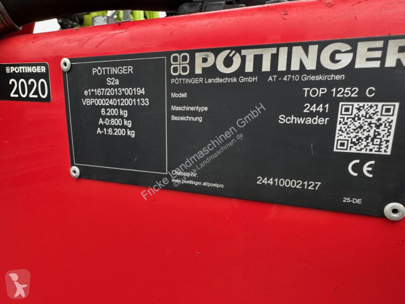 Slåtter Pöttinger  Top 1252 C