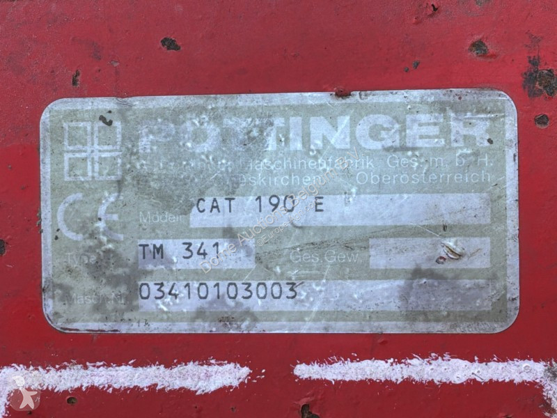 Fenaison Pöttinger CAT 190E