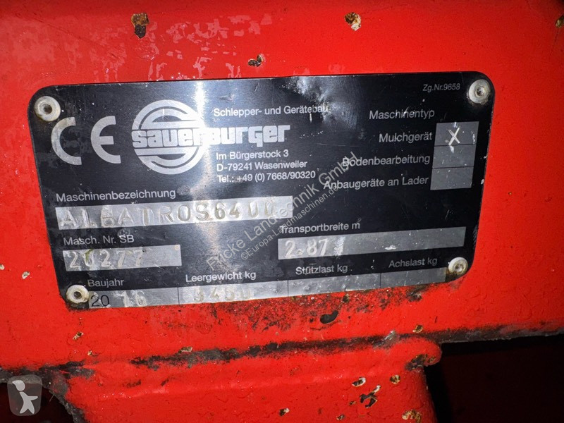 Høfremstilling   Albatros 6400