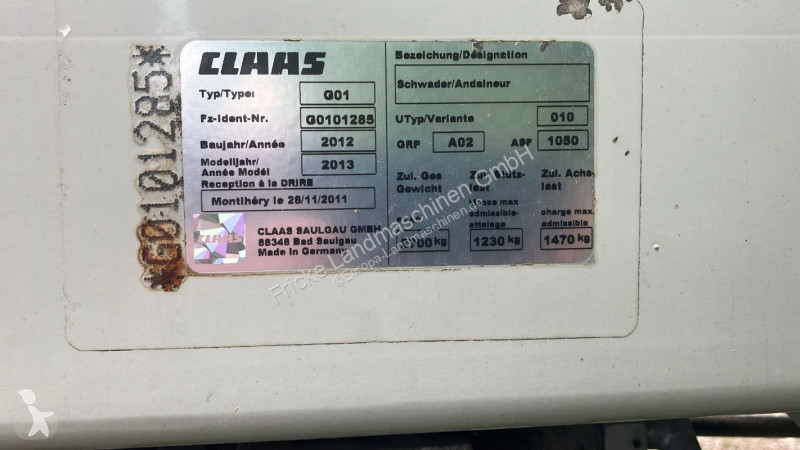 Henificación Claas  Liner 1750 Twin