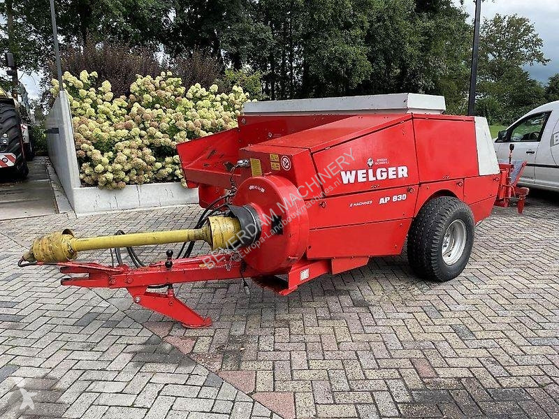 Høfremstilling Welger AP 830