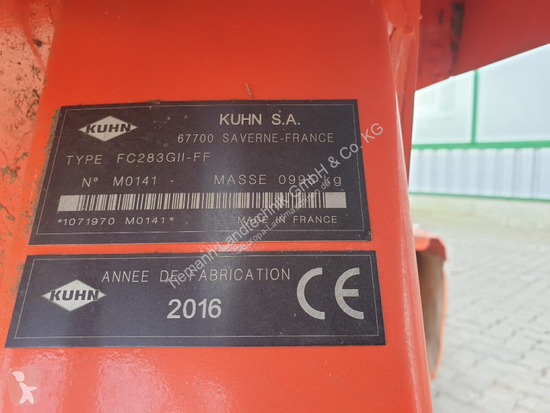 Fenaison Kuhn FC 283 G-II FF LIFTCONTROL