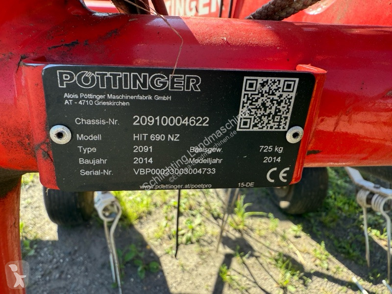 Henificación Pöttinger Hit 690 NZ