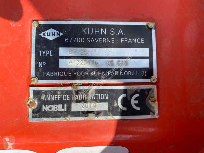 Slåtter Kuhn  BP28