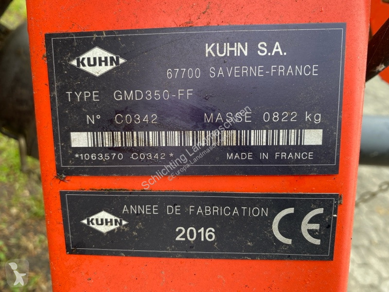 Slåtter Kuhn 350-FF