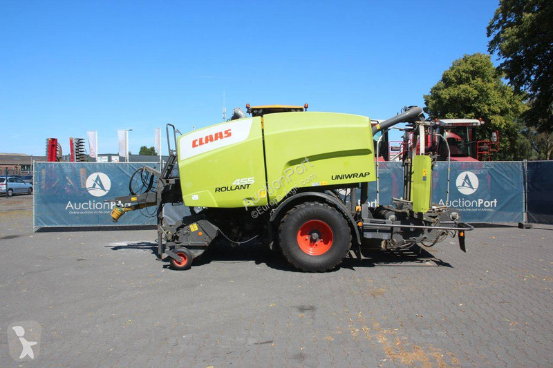 Fenaison Claas Rollant 455