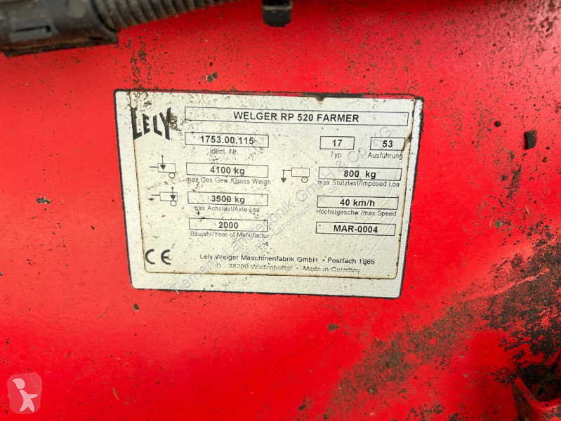 Welger  RP 520 FARMER haymaking