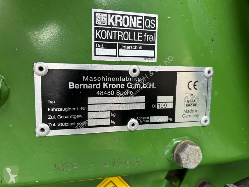 Szénakaszálás Krone  Big Pack 80-80 MultiCut