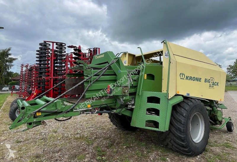 Henificación Krone  Big Pack 127 VFS Multicut