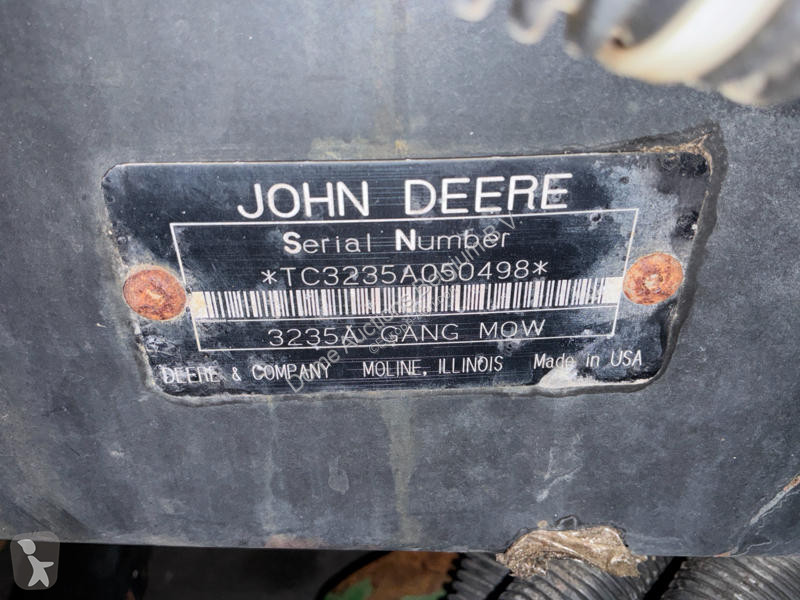 Slåtter John Deere 3235 A GANG MOW