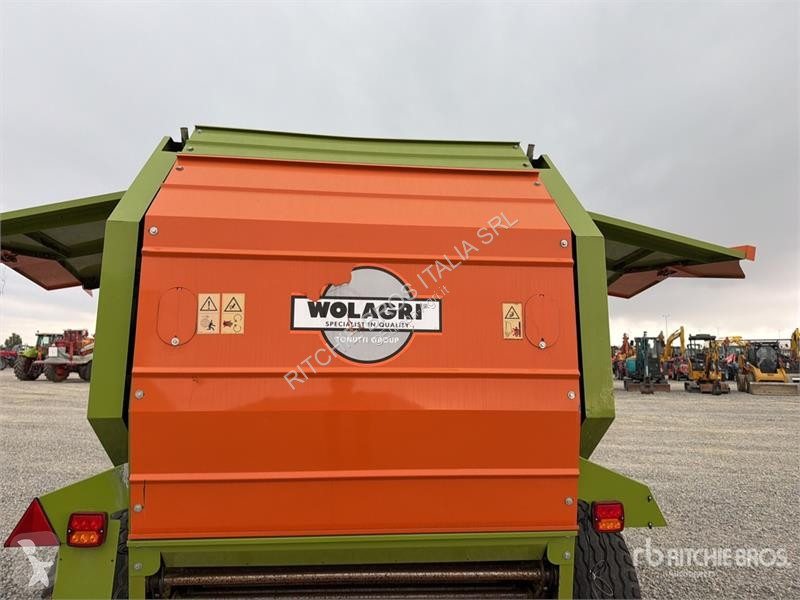 Henificación Wolagri Compact 155 Round Baler