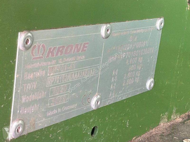 Krone Comprima V180XC haymaking