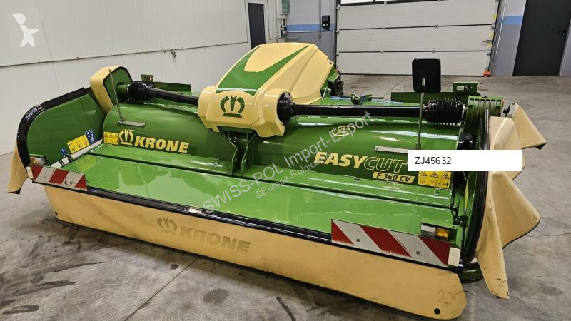 Henificación Krone EasyCut F360 Pottinger...