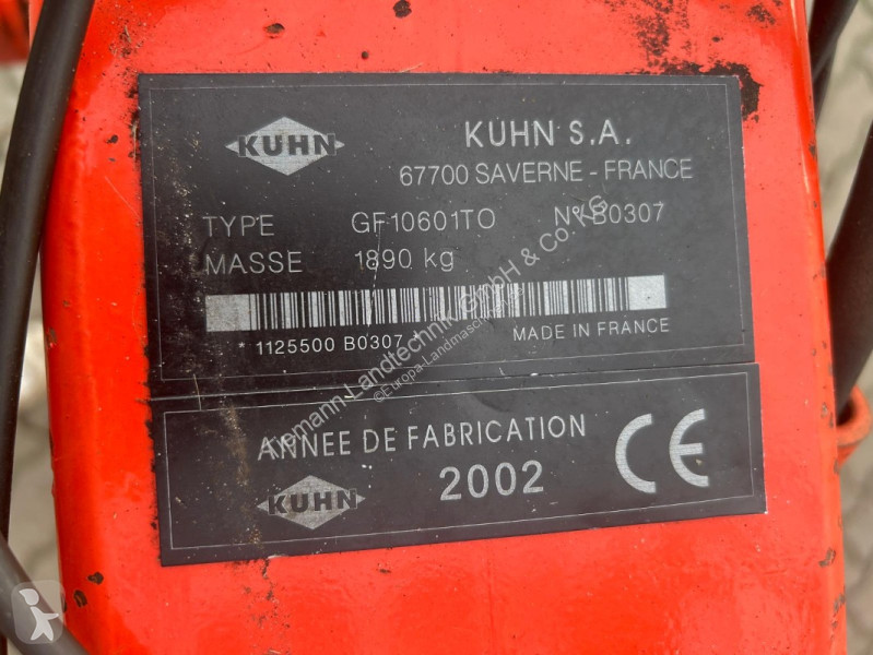 Fenaison Kuhn GF 10601 TO