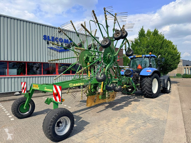 Krone Swadro 1000 Cirkelhark haymaking