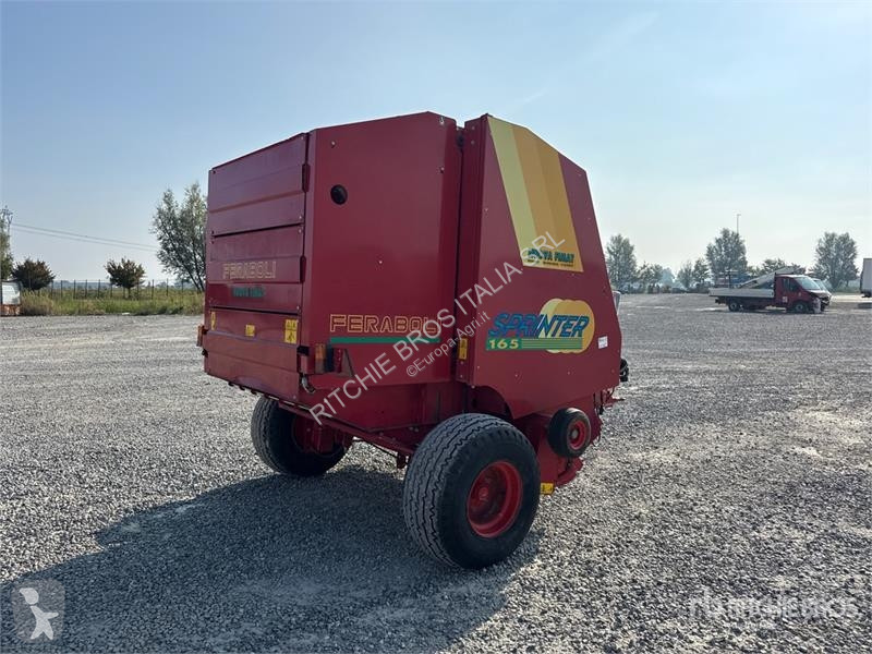 Henificación Feraboli SPRINTER 165 Round Baler