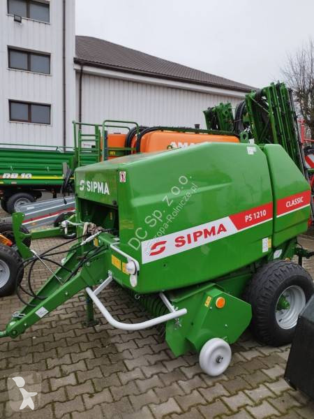Sianokosy Sipma Rundballenpresse / Round baler...