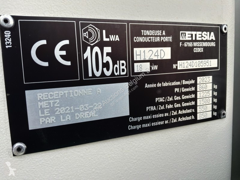 Fenaison  Hydro 124D
