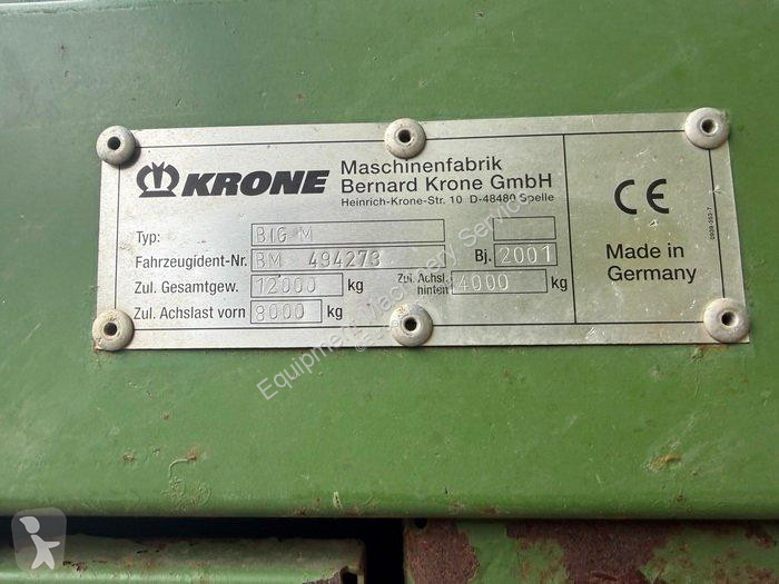 Kosenie lúk a sušenie sena Krone  BIG M
