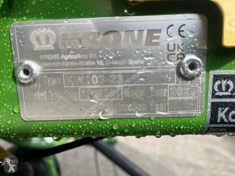 Henificación Krone  VENDRO 680
