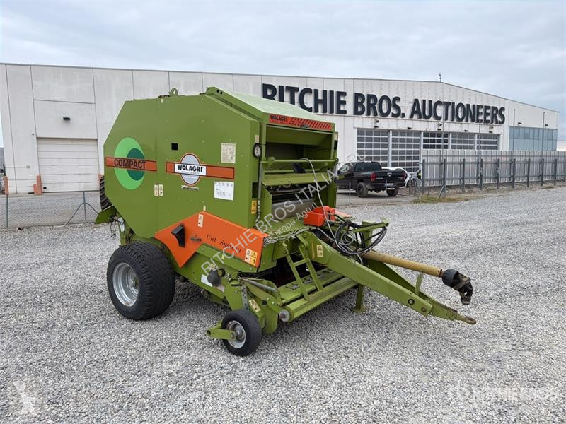 Henificación Wolagri Compact 155 Round Baler
