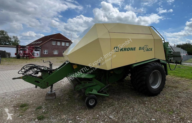 Henificación Krone  Big Pack 127 VFS Multicut