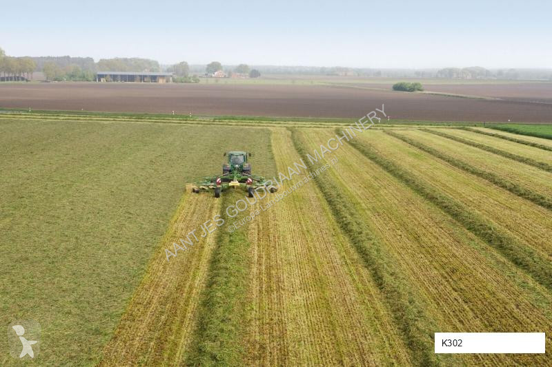 Fenaison Krone Middenaflegharken met twee...