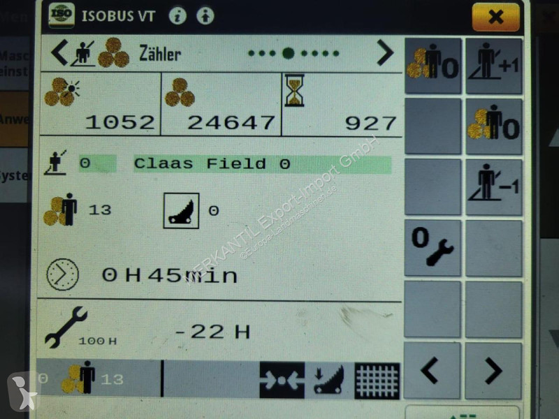 Høfremstilling Claas  Variant 480 RC