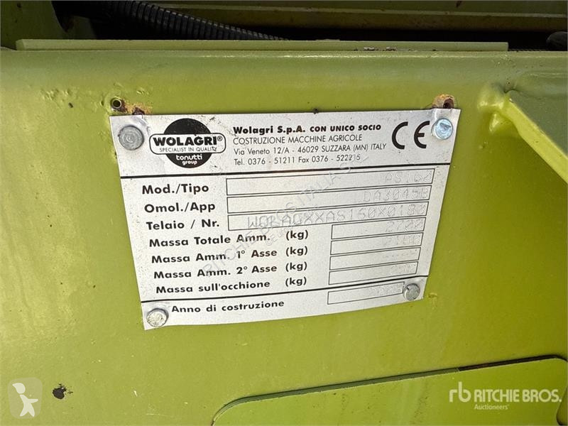 Henificación Wolagri ASTRA 160
